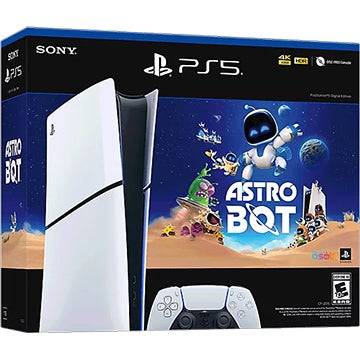 Sony PlayStation 5 Slim Digital Edition Astro Bot Console -bundel