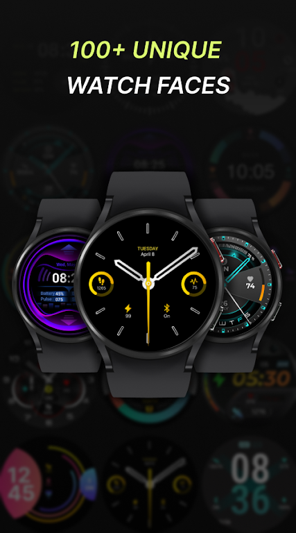 Watch faces - Clock Wallpaper Capture d'écran 2