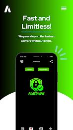 Plato VPN Super Fast Secure Captura de tela 3