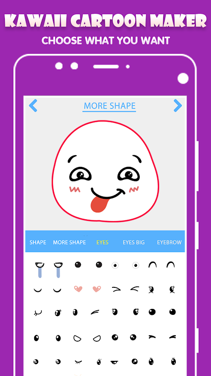 Kawaii Cartoon Maker Ảnh chụp màn hình 2