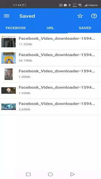 Facvid: Reels video downloader Screenshot 1