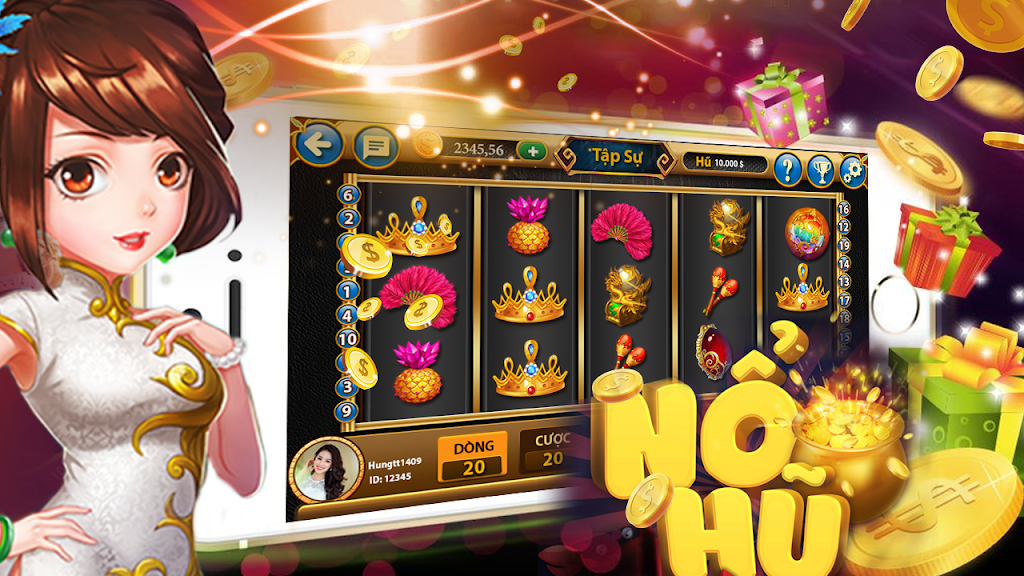 Slot - Vuong quoc lucky, Game Danh Bai Doi Thuong Скриншот 0