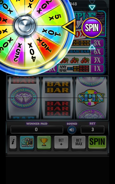 Diamond Deluxe Casino - Free Slot Machines Screenshot 0