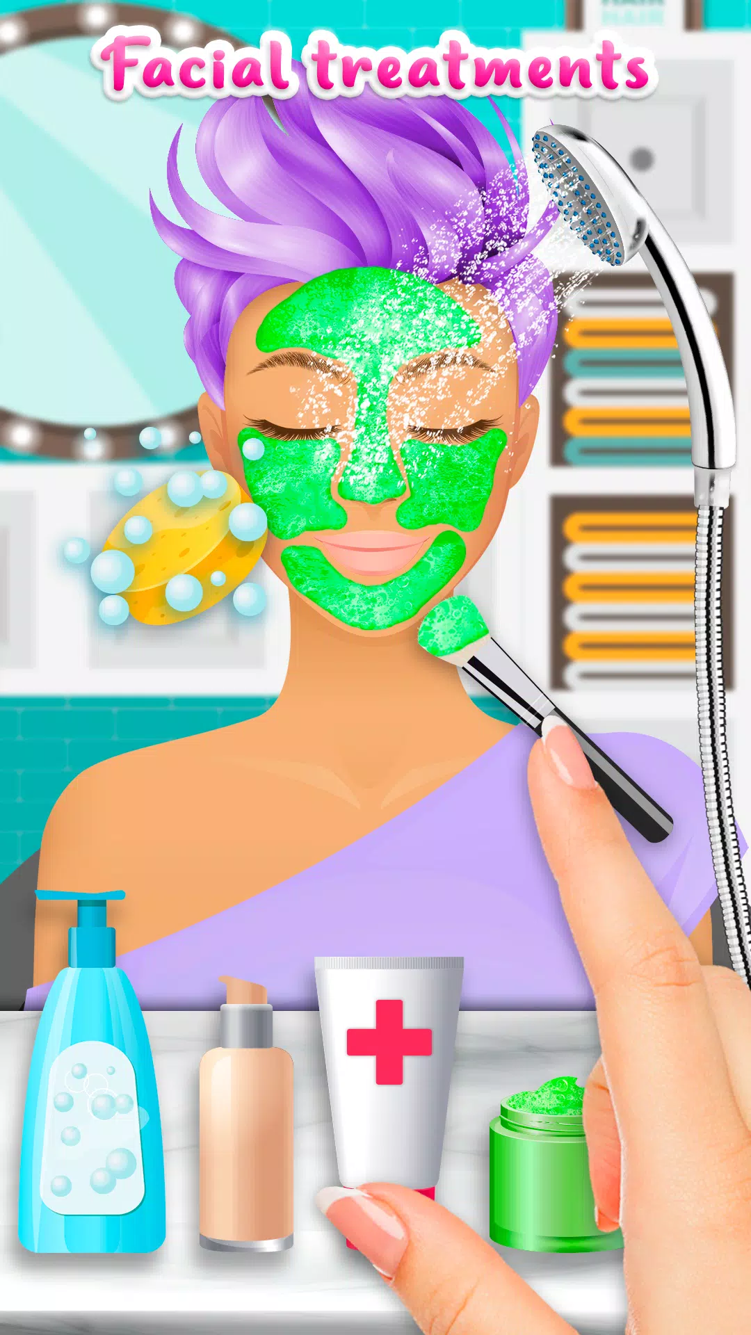 Makeup Beauty Salon Game Girls Zrzut ekranu 1