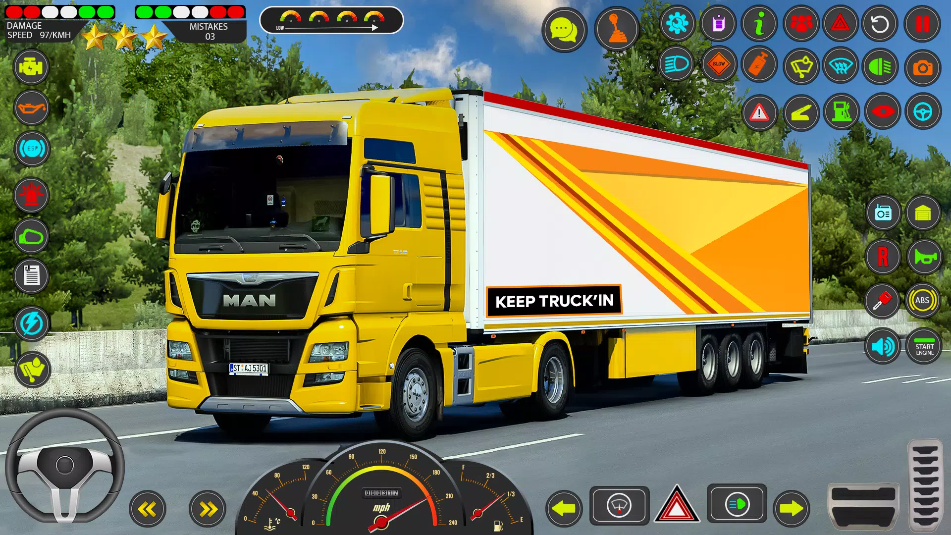 Euro Truck Games Sim 3d應用截圖第0張