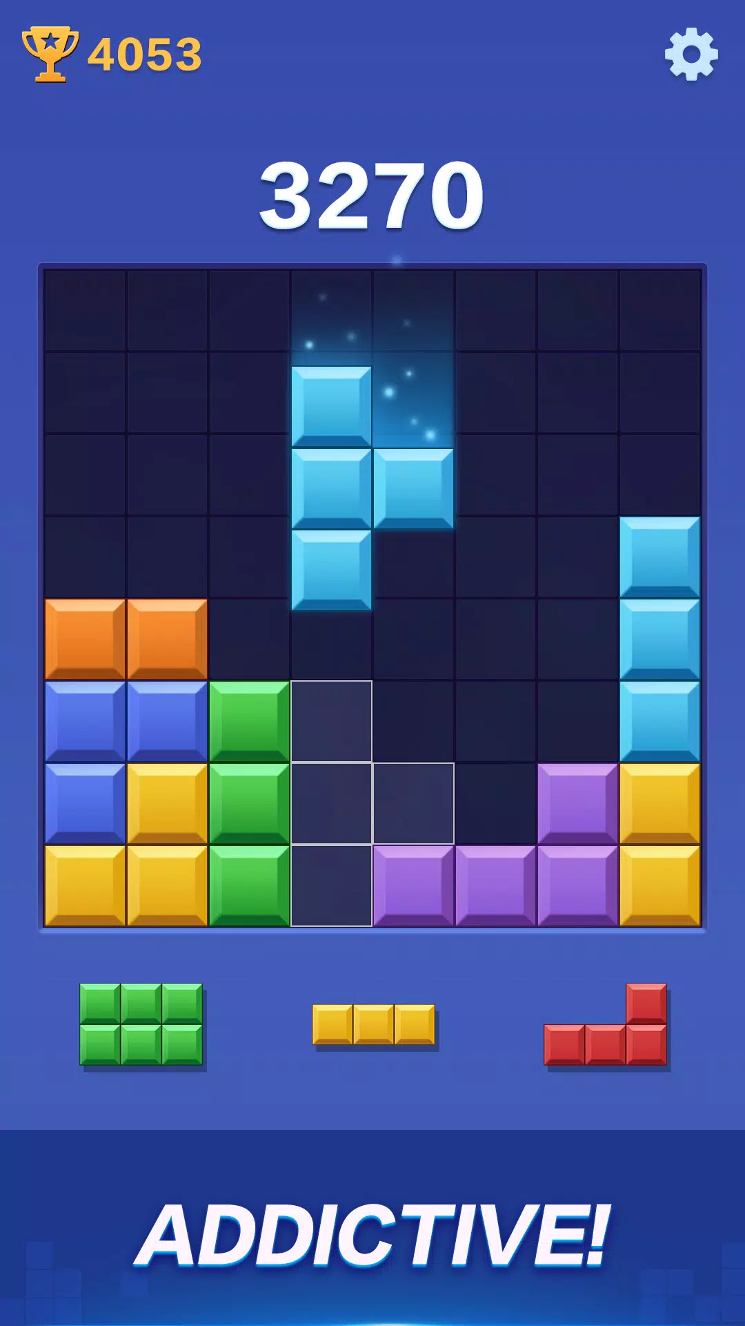 Block Rush - Block Puzzle Game Ảnh chụp màn hình 2