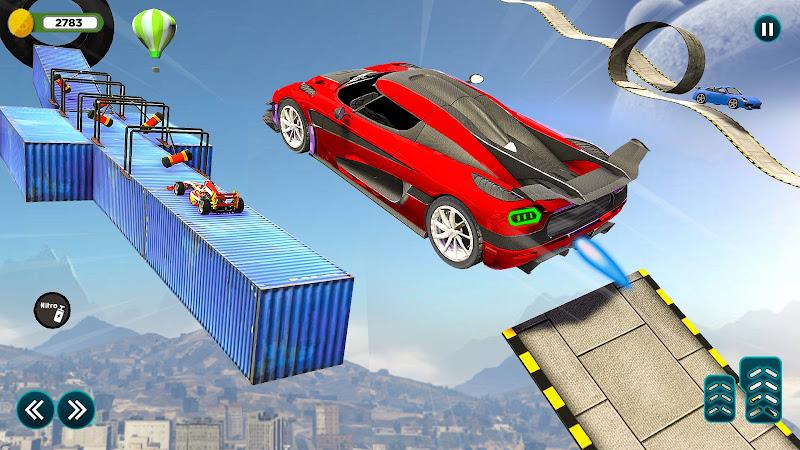 GT Car Game Ramp Car stunt Captura de tela 2