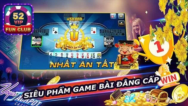 52Vip FunClub Online, Game danh bai doi thuong應用截圖第0張