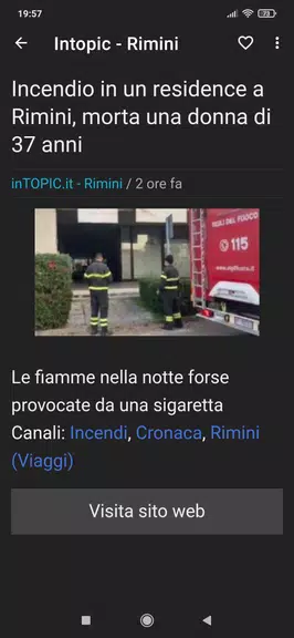 Rimini Notizie Ekran Görüntüsü 2