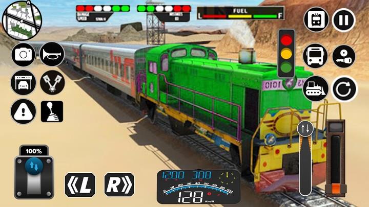 Indian Train Racing Games Ekran Görüntüsü 3