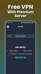 UAE VPN - Proxy VPN for UAE Zrzut ekranu 0