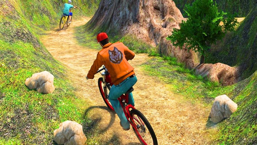 BMX Offroad Racing-Cycle Games Screenshot 2