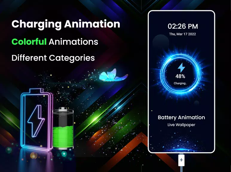 Ultra Fast Charging Animation Captura de pantalla 2