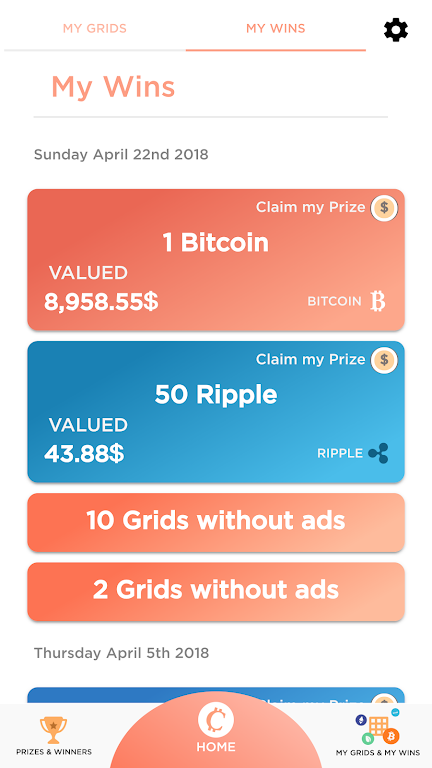 CryptoLoto スクリーンショット 3