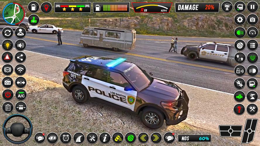 City Police Cop Car Driving 3D Screenshot 2