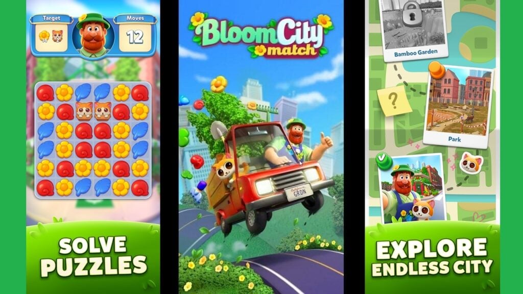 Rovio Soft melancarkan Bloom City Match, permainan Match-3 di Android