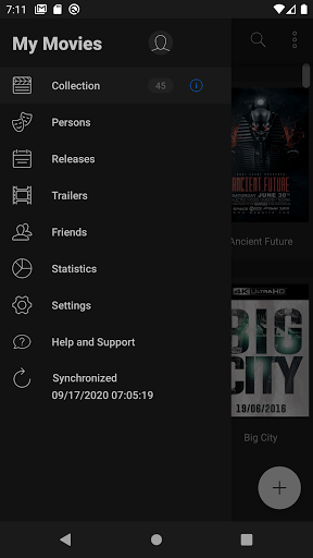 My Movies 3 - Movie & TV List Tangkapan skrin 1