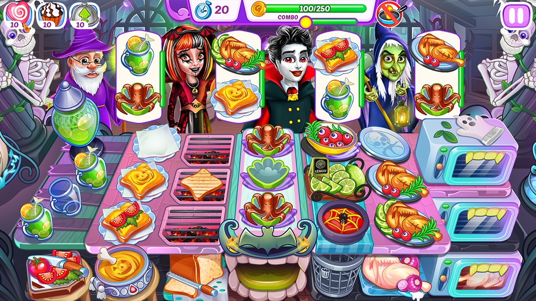 Halloween Madness Cooking Game Screenshot 0