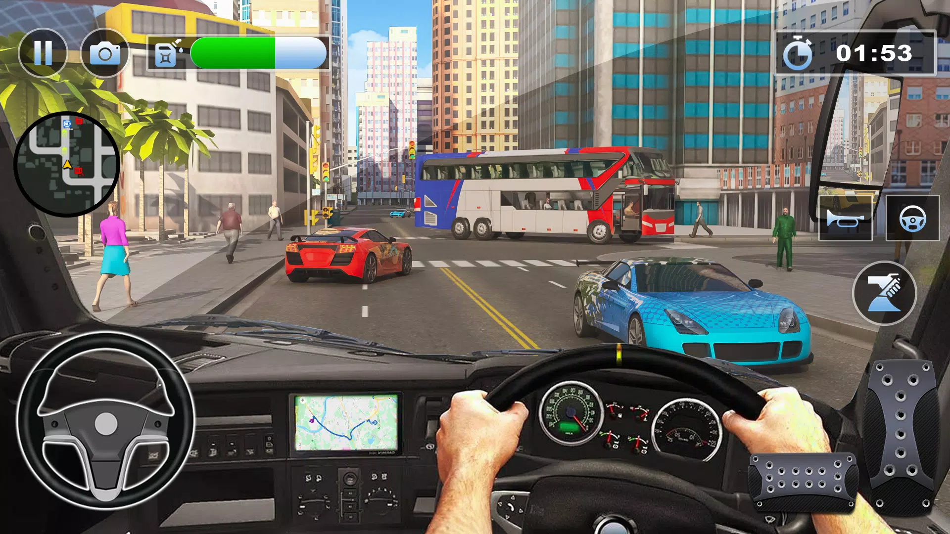 Bus Simulator : 3D Bus Games應用截圖第0張