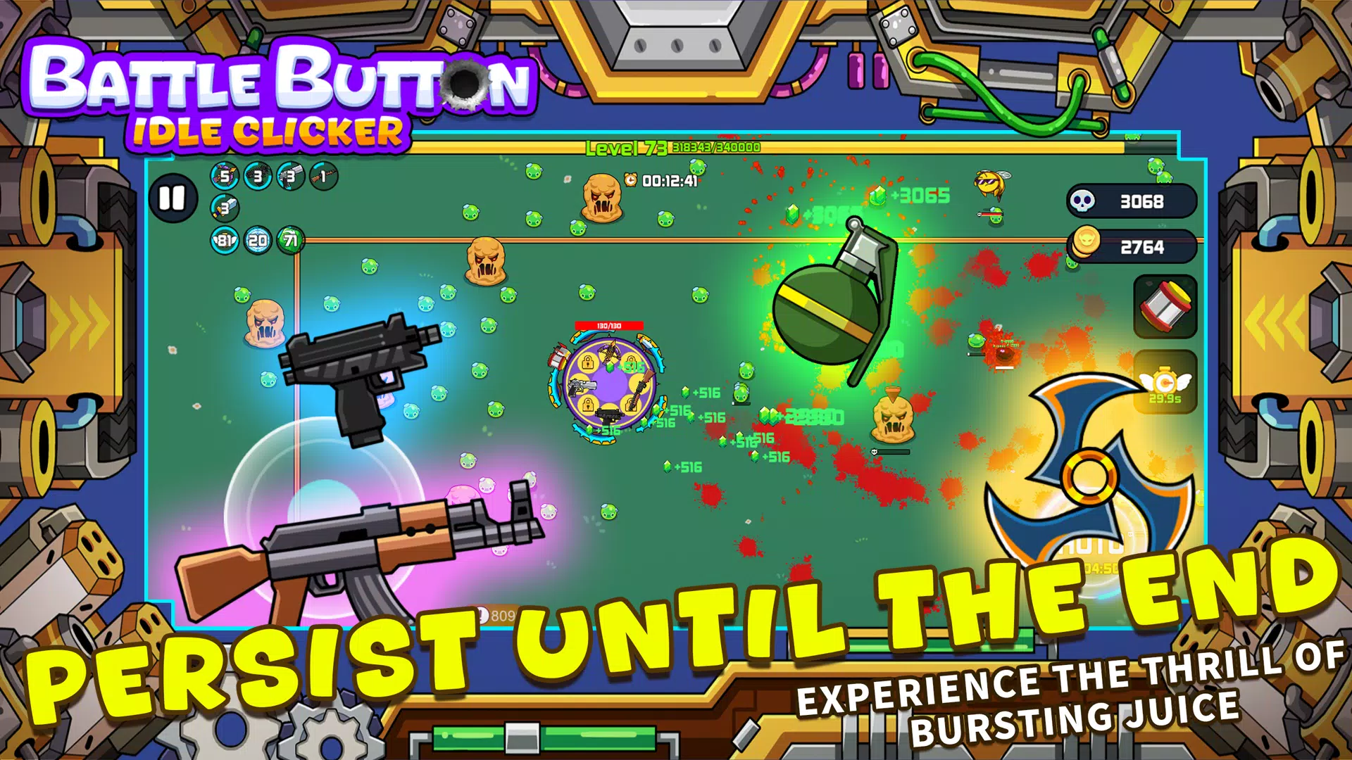 Battle Button - idle clicker Schermafbeelding 2