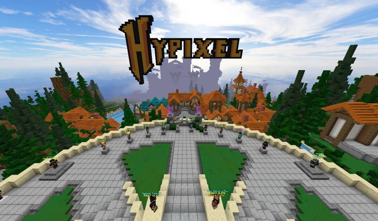 Minecraft Hunger Games sa Hypixel