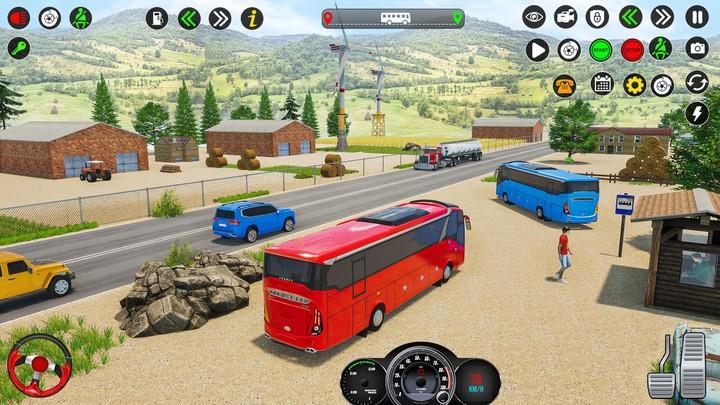 Offroad Bus Driving Simulator Captura de pantalla 1