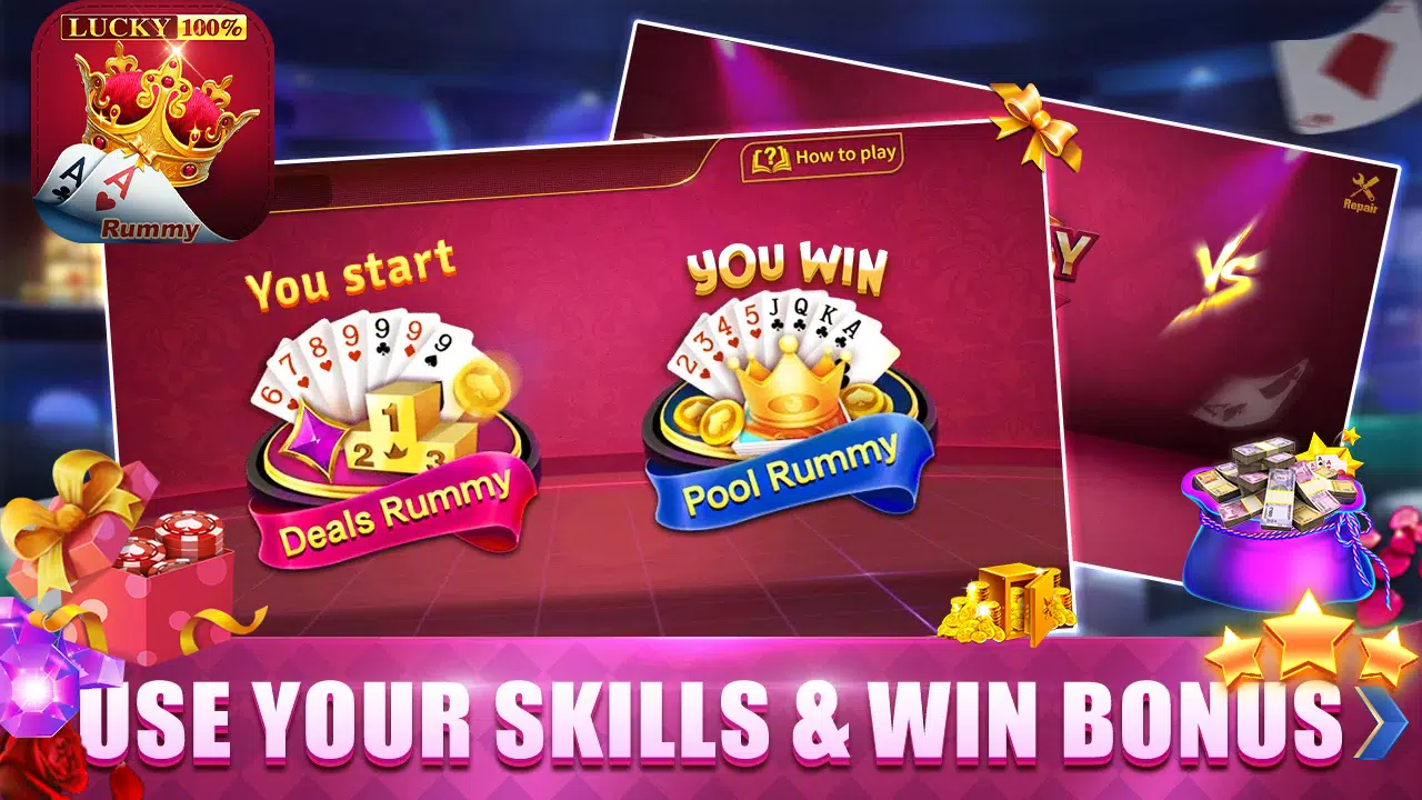 Rummy Lucky: Online Card Game Captura de pantalla 1