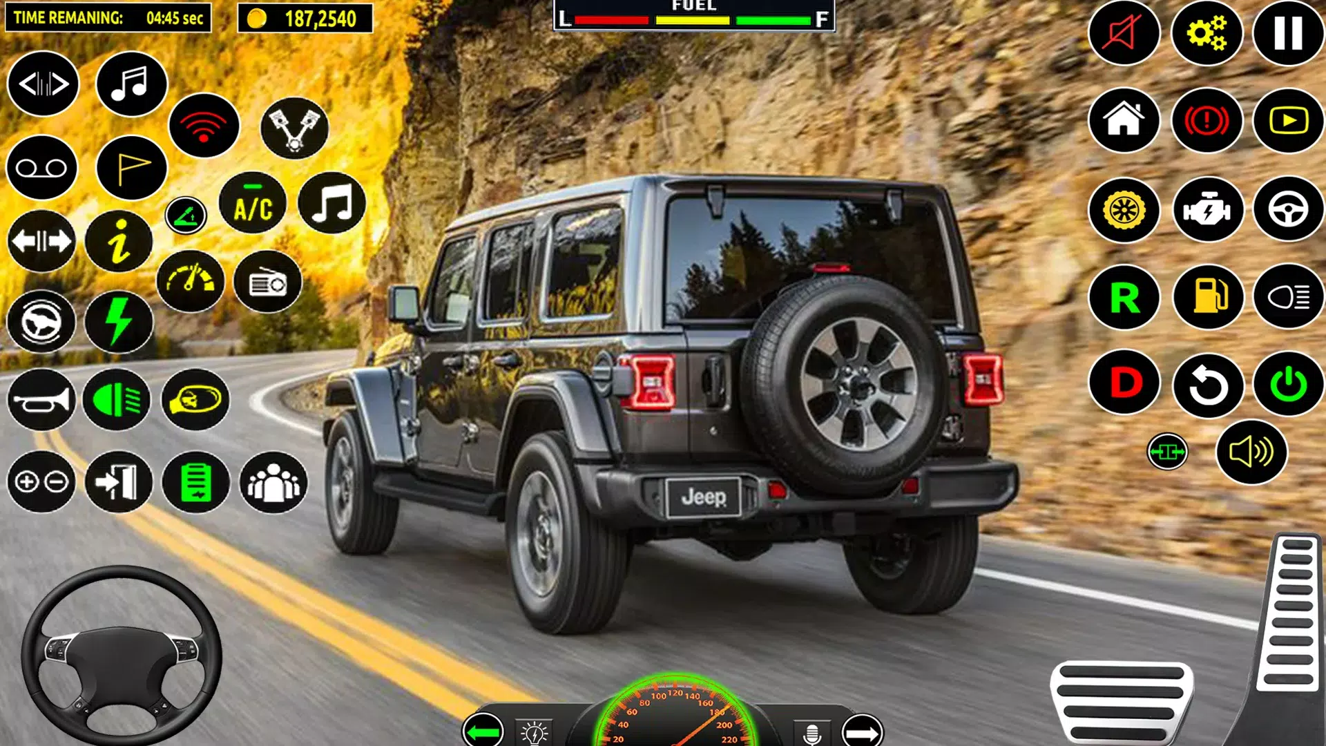 SUV 4x4 Jeep Driving Games 3D Ekran Görüntüsü 3