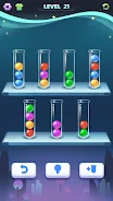 BallPuz 3D：Ball Sorting Puzzle स्क्रीनशॉट 2