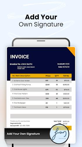 Invoice Maker and Generator應用截圖第3張