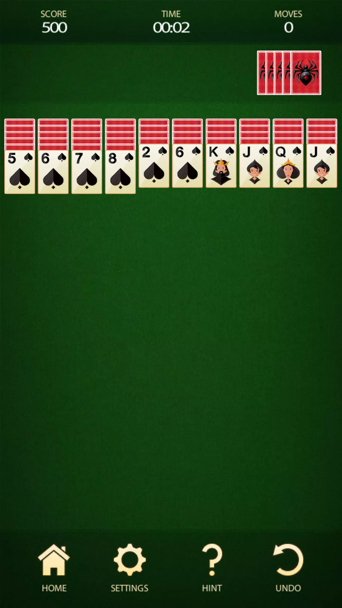 Spider Solitaire: Card Game スクリーンショット 3