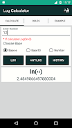 Log Calculator Ảnh chụp màn hình 2