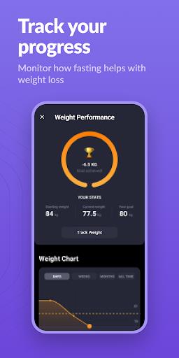 Simple: Fasting Timer & Meal Tracker Schermafbeelding 2