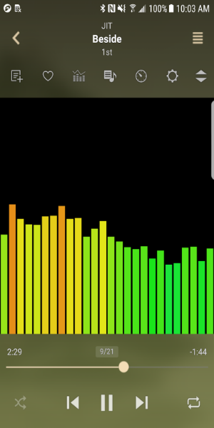 jetAudio Hi-Res Music Player Capture d'écran 2