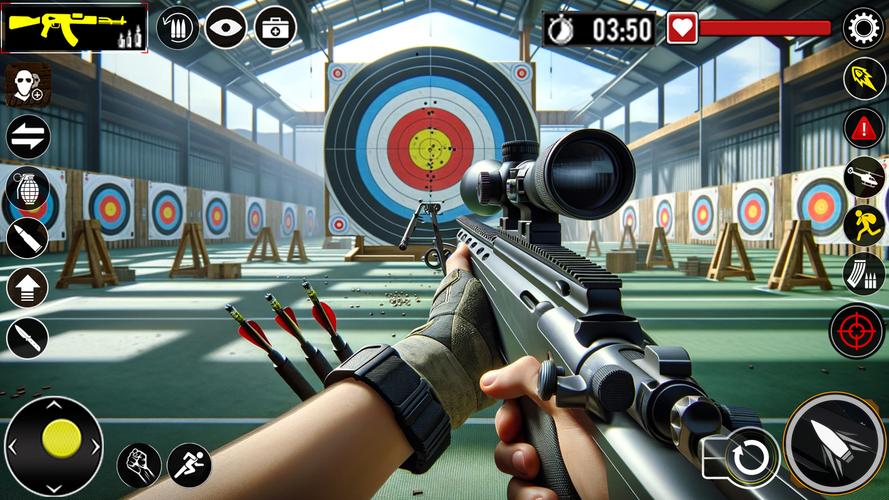 Real Target Gun Shooter Games应用截图第0张