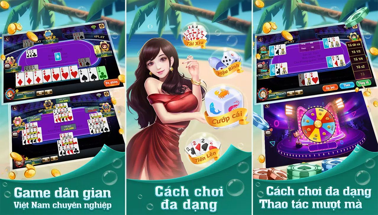 4Play - Tiến Lên Miền Nam Online Screenshot 1