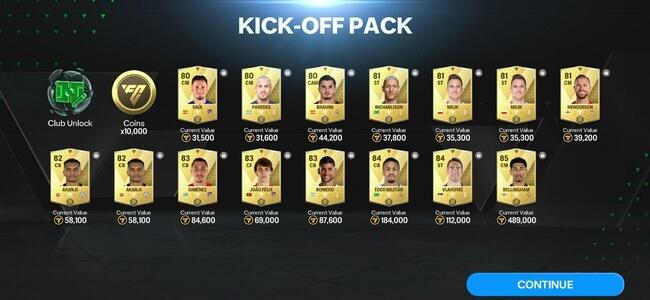 EA Sports FC Mobile Beta tải xuống apk