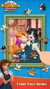 Solitaire Jigsaw Puzzle Captura de pantalla 0