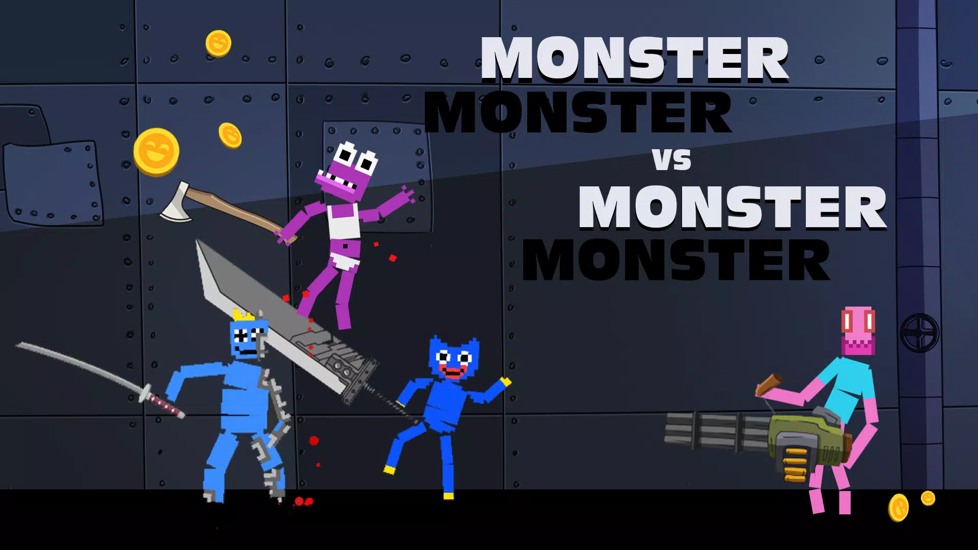 Blue Monster Playground Captura de pantalla 1