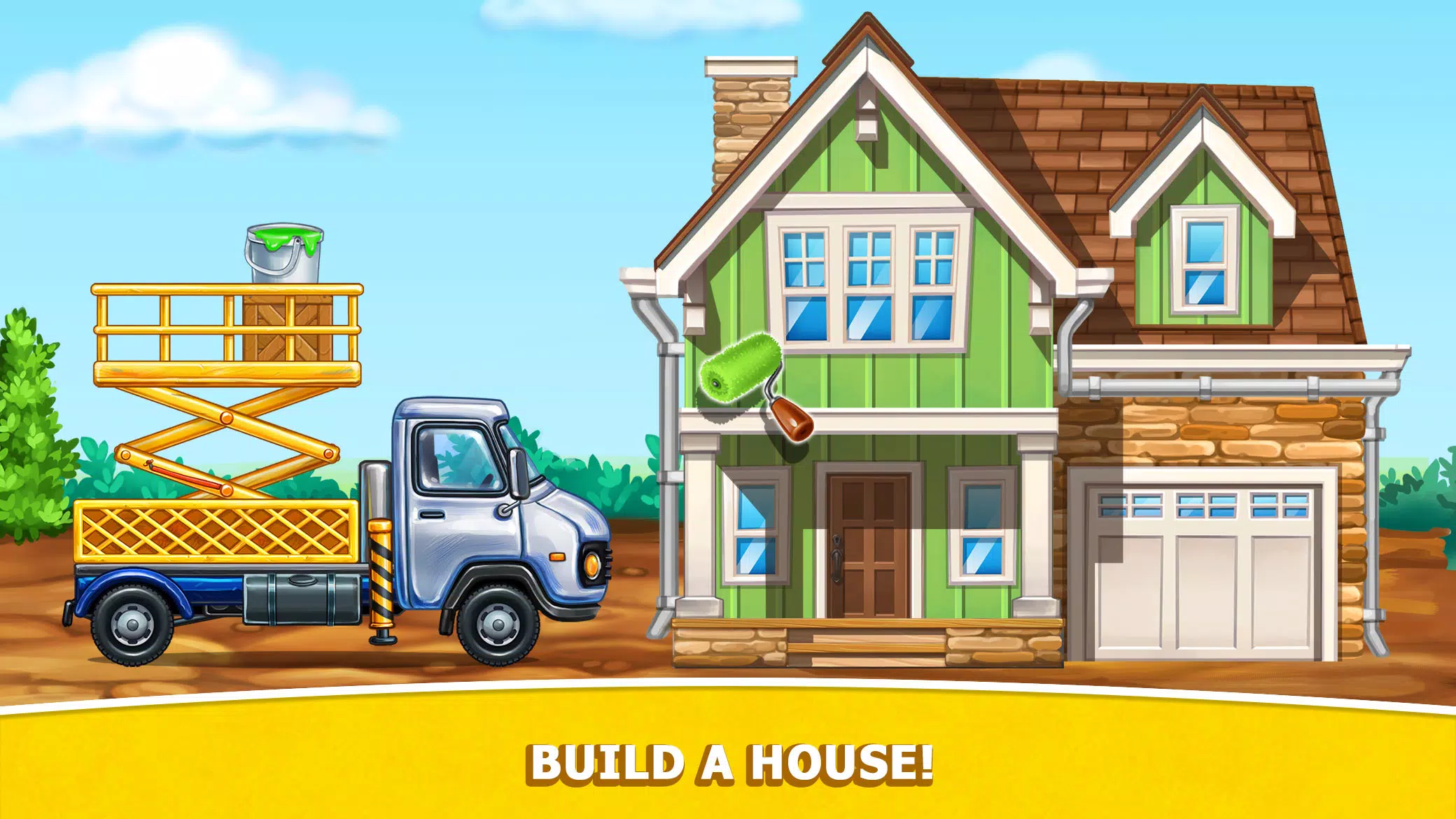 Kids Truck: City Builder Games ภาพหน้าจอ 3