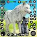 Virtual Arctic Wolf Family Sim