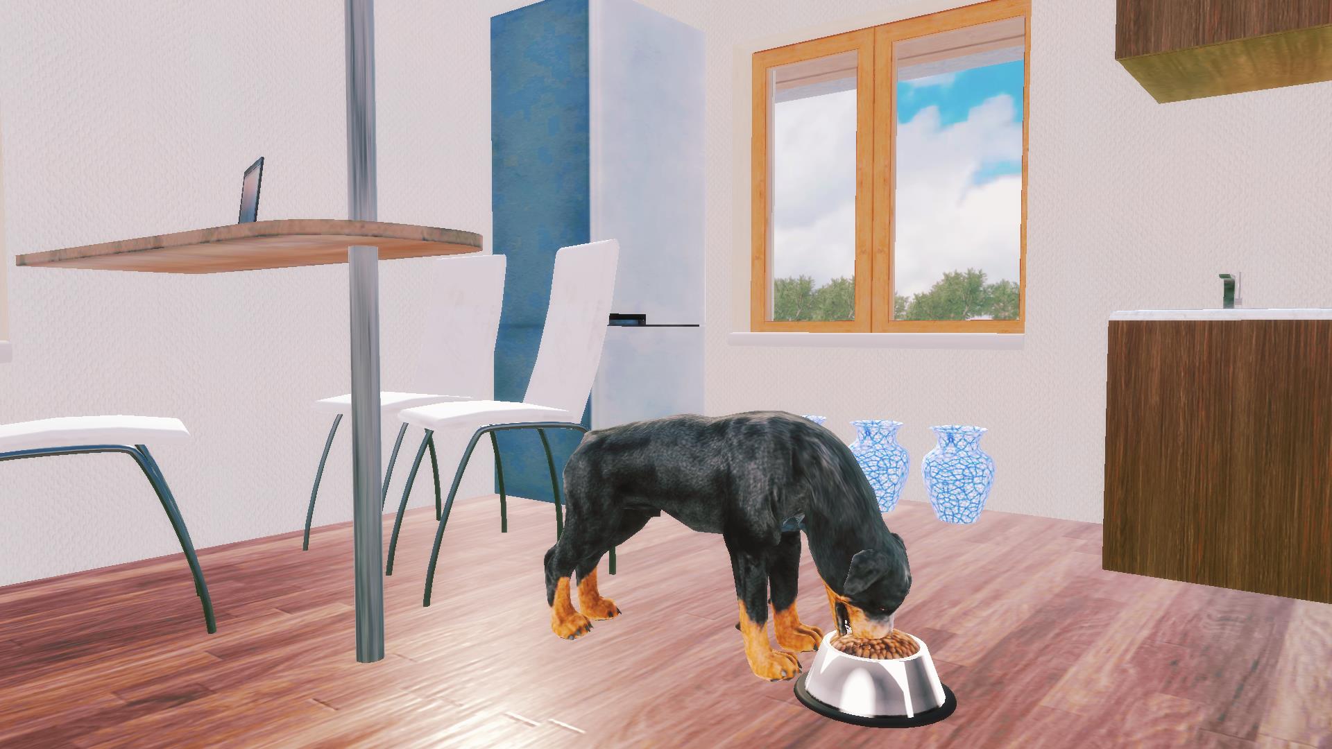 Rottweiler Dog Simulator Captura de tela 2