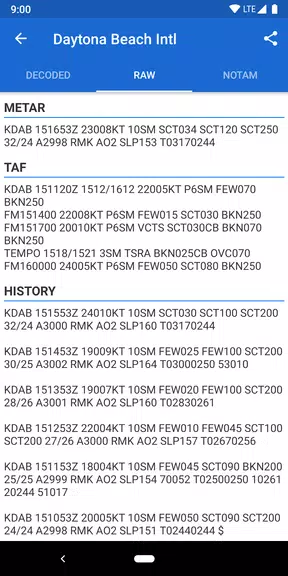 Avia Weather - METAR & TAF ဖန်သားပြင်ဓာတ်ပုံ 2