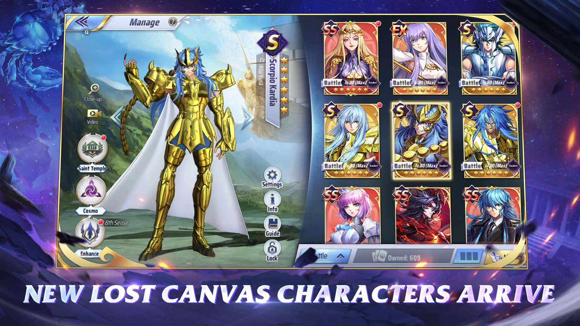 Saint Seiya Awakening: KOTZ Скриншот 2