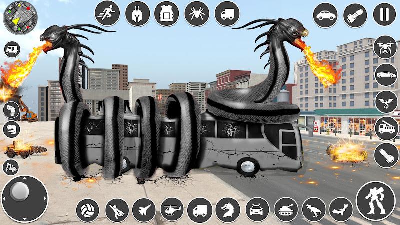 Anaconda Car Robot Games Captura de tela 3
