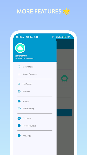 SocksNET VPN স্ক্রিনশট 3