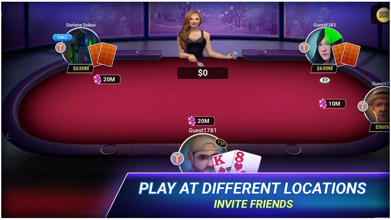 Poker Multiplayer by Zmist ภาพหน้าจอ 2