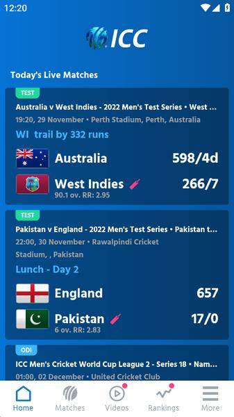 ICC Official ภาพหน้าจอ 0