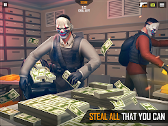 Real Gangster Bank Robber Game Captura de pantalla 2