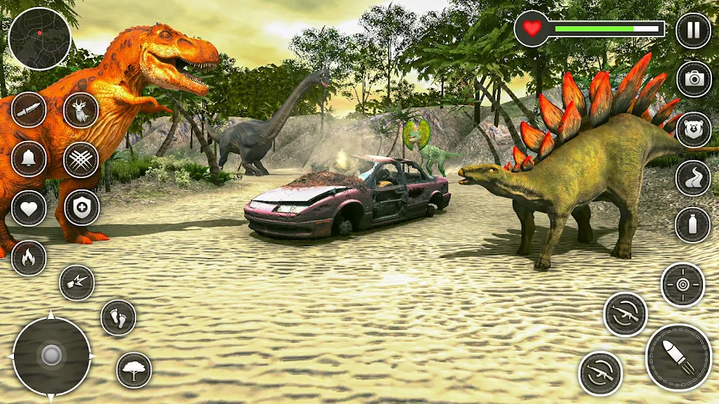 Dinosaur Hunter 3D Game應用截圖第0張